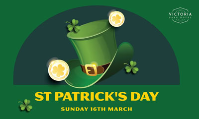 St Patricks Day at The Victoria Park Hotel