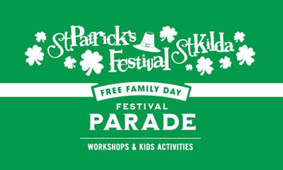 St Patrick's Day at the St Patrick's Festival St Kilda